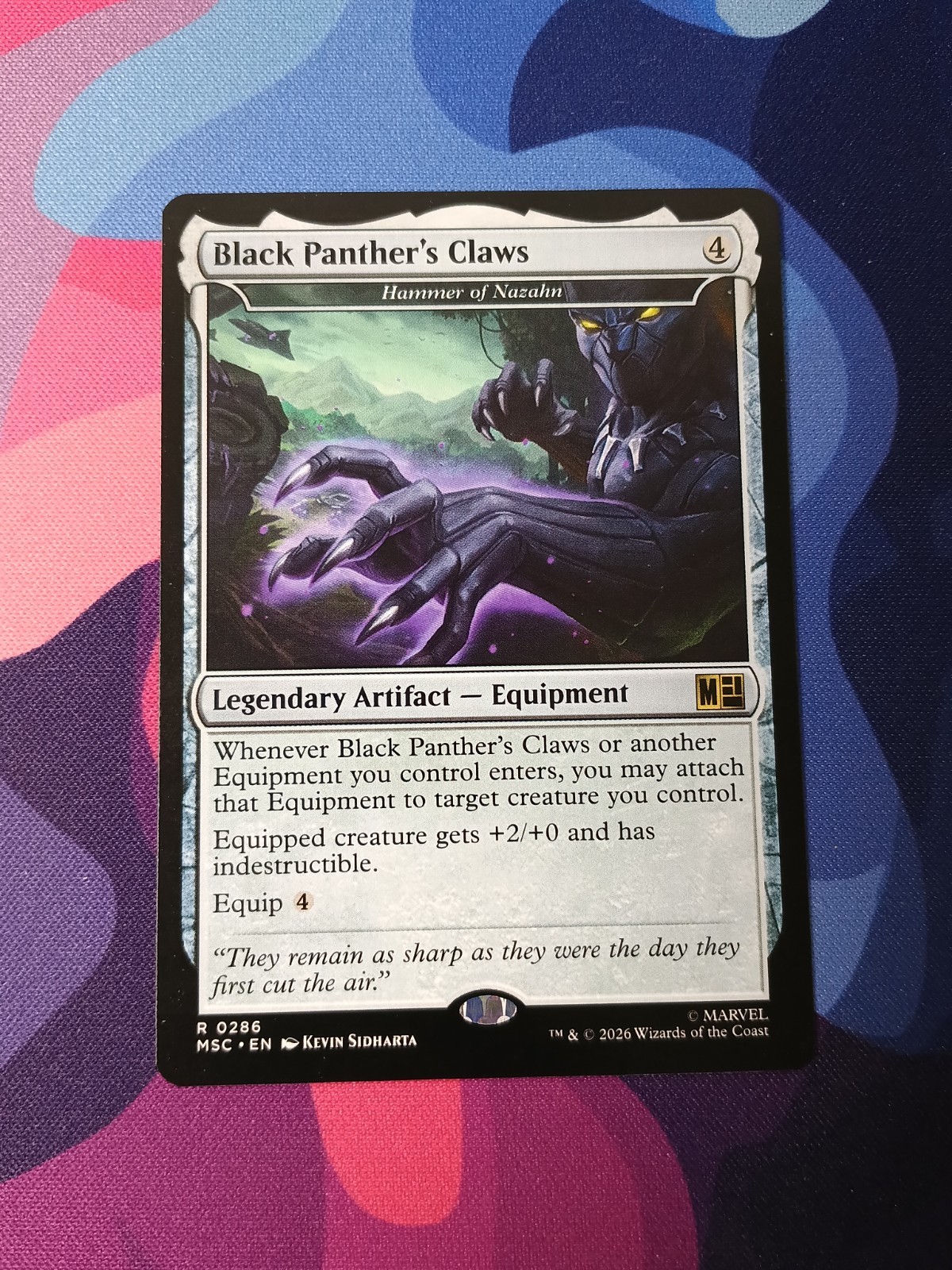 Black Panther’s Claws / Hammer of Nazahn | Marvel Super Heroes | NM | MTG