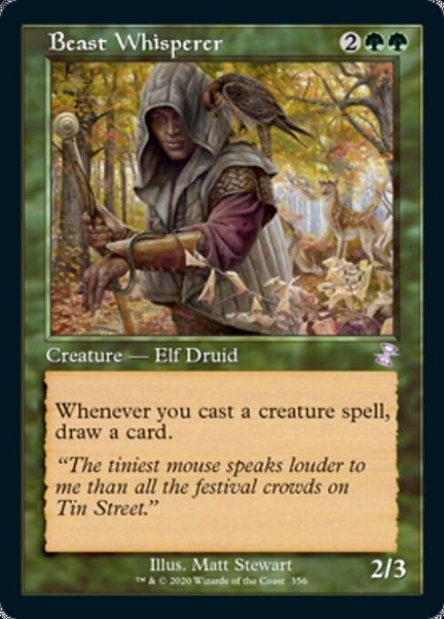 Beast Whisperer – Near Mint MTG Time Spiral Remastered