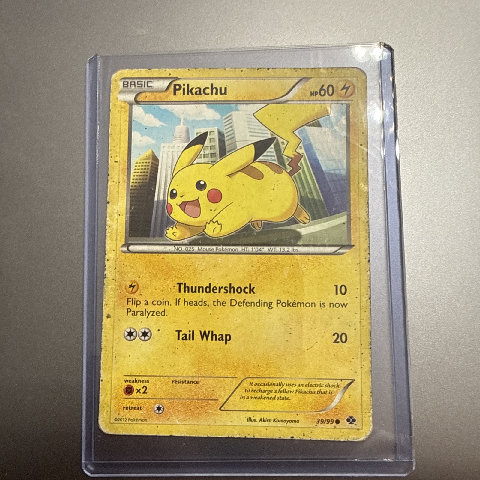 Pikachu 39/99 Common Next Destinies LP Pokemon TCG 2012