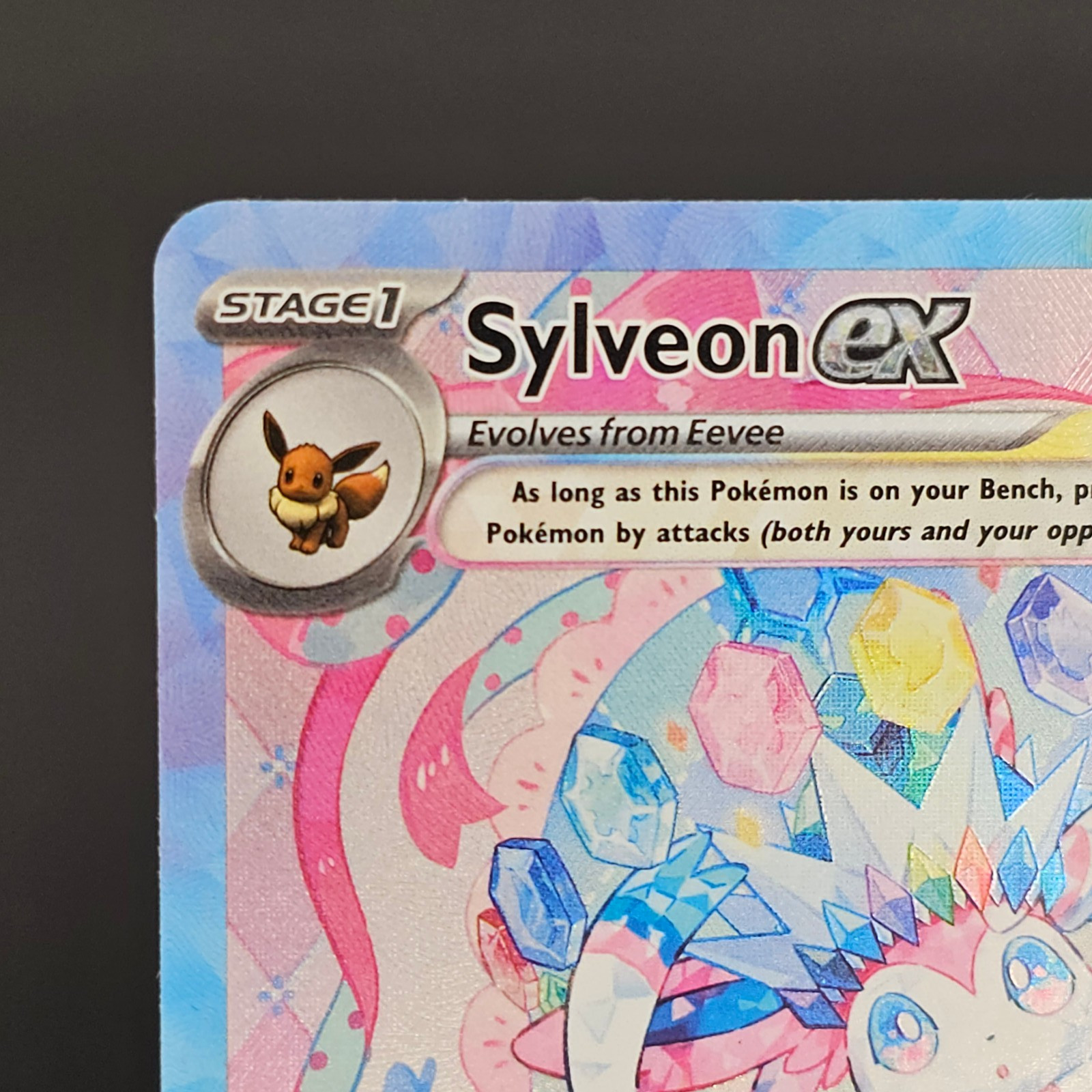 Pokemon TCG Sylveon EX 156/131 Prismatic Evolutions Special Illustration Rare 💠
