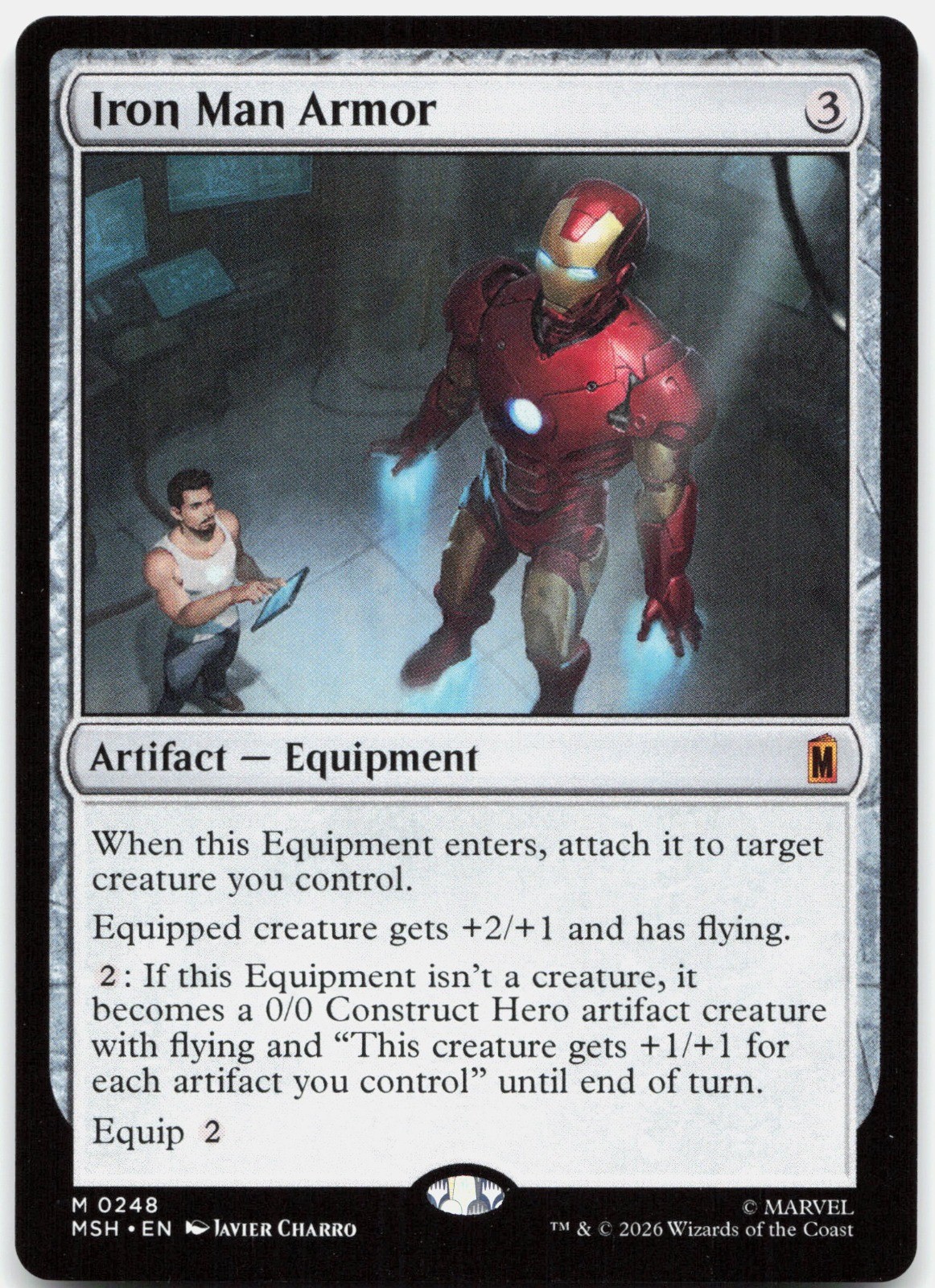 Iron Man Armor M Marvel Super Heroes 248 NM