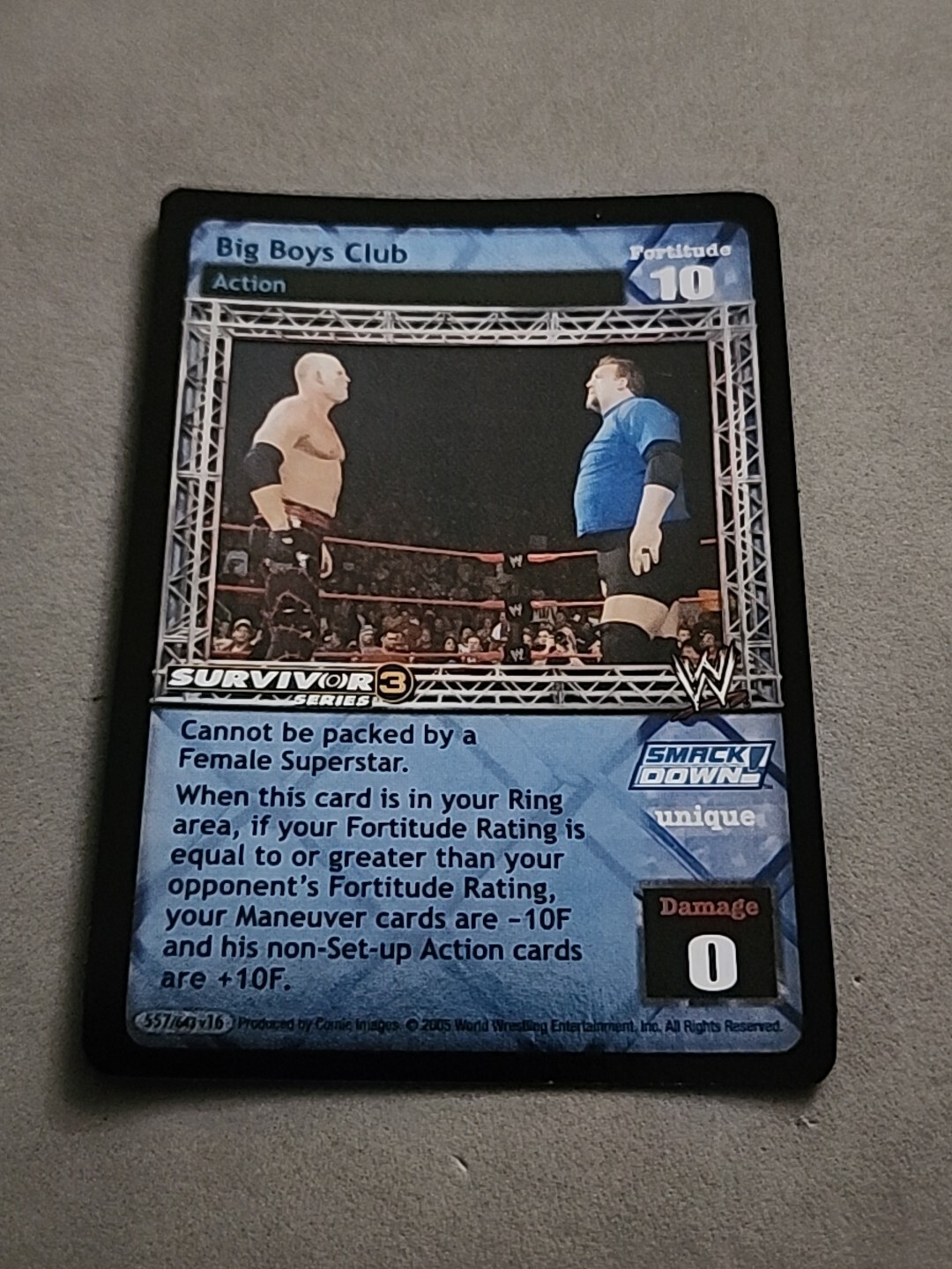 RAW DEAL Comic Images BIG BOYS CLUB SS3 FOIL
