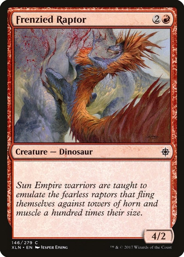 NM – Frenzied Raptor [XLN – 146] Ixalan