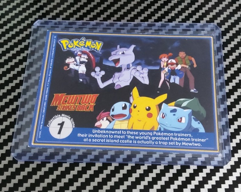 NM/LP Metapod Non Perforated #11 Pokémon Burger King PokeTrivia Original 1999