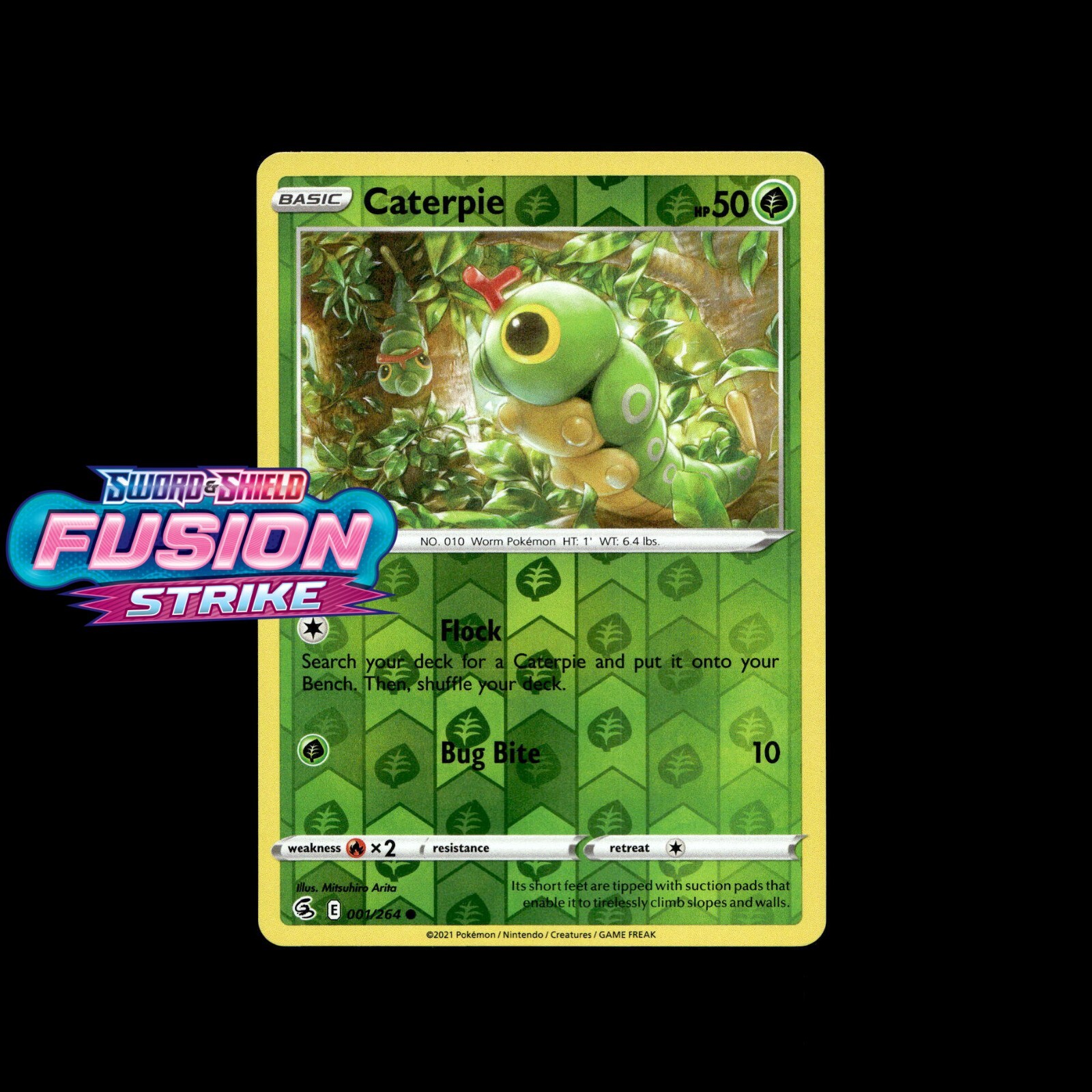 Pokemon Cards! Fusion Strike – Holo/Reverse Holo UltraRare V VMAX Full Art Card