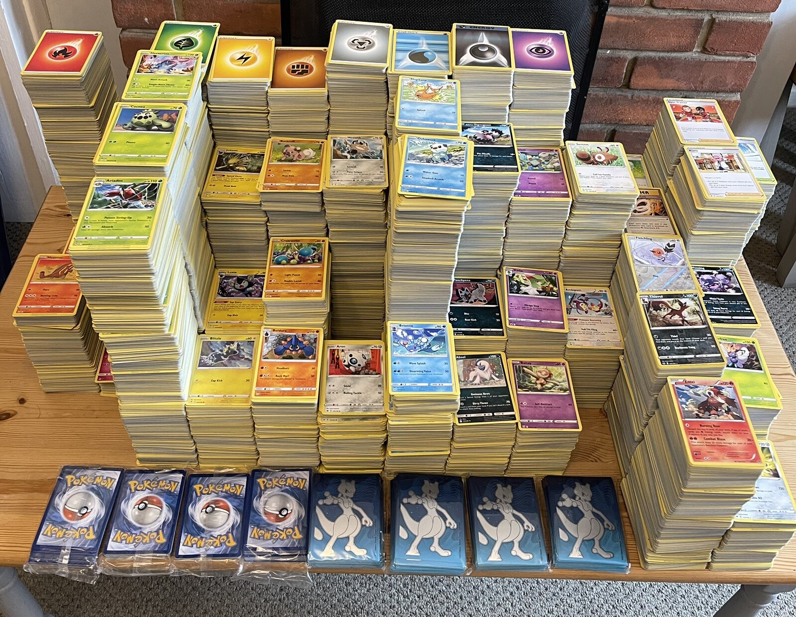 10x Pokemon Cards Joblot Bulk Bundle Cards Mixed Lot UK 100% Genuine