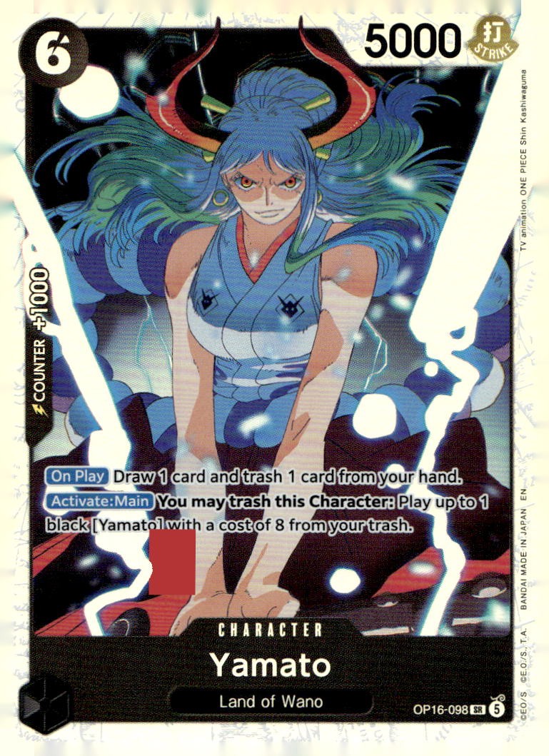 Yamato (098) Foil SR The Time of Battle OP16-098 NM