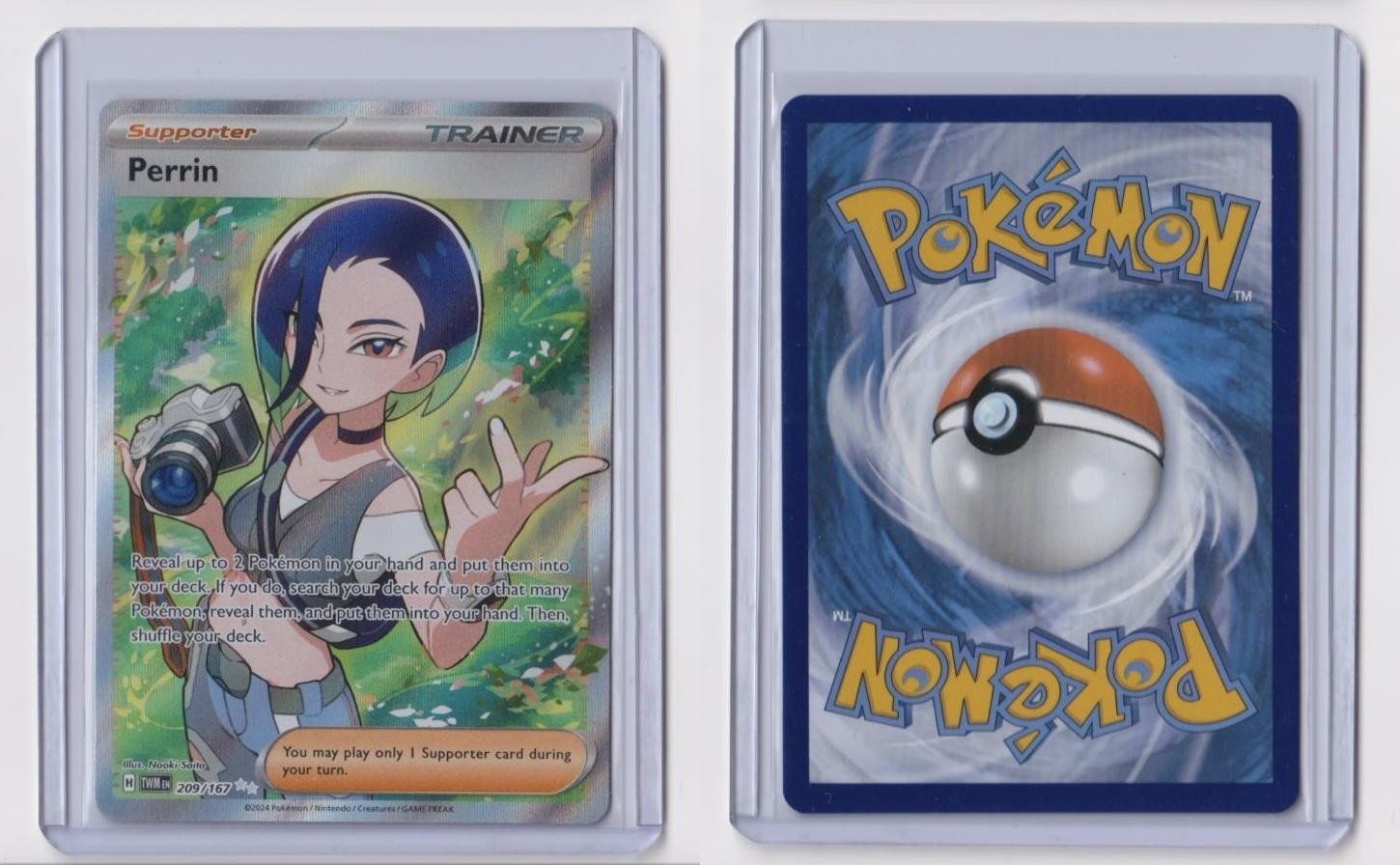 PERRIN 209/167 TWILIGHT MASQUERADE ULTRA RARE POKEMON NM/M