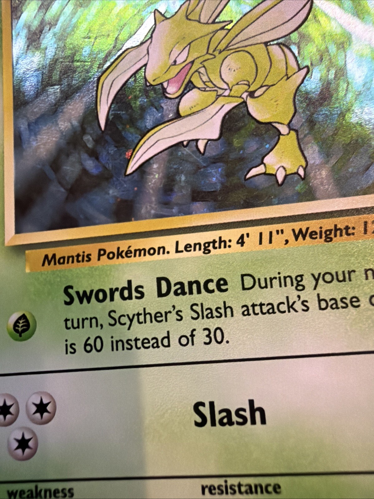 Scyther 017/130 Base Set 2 Holo