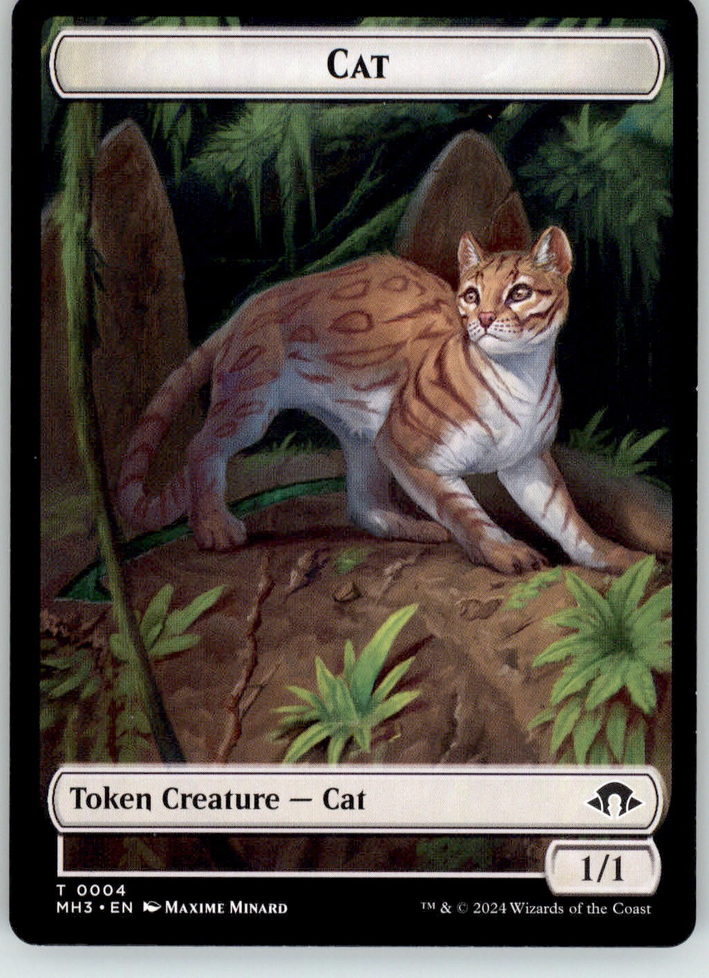 Cat Token – Modern Horizons 3 – 4 – NM Magic: The Gathering
