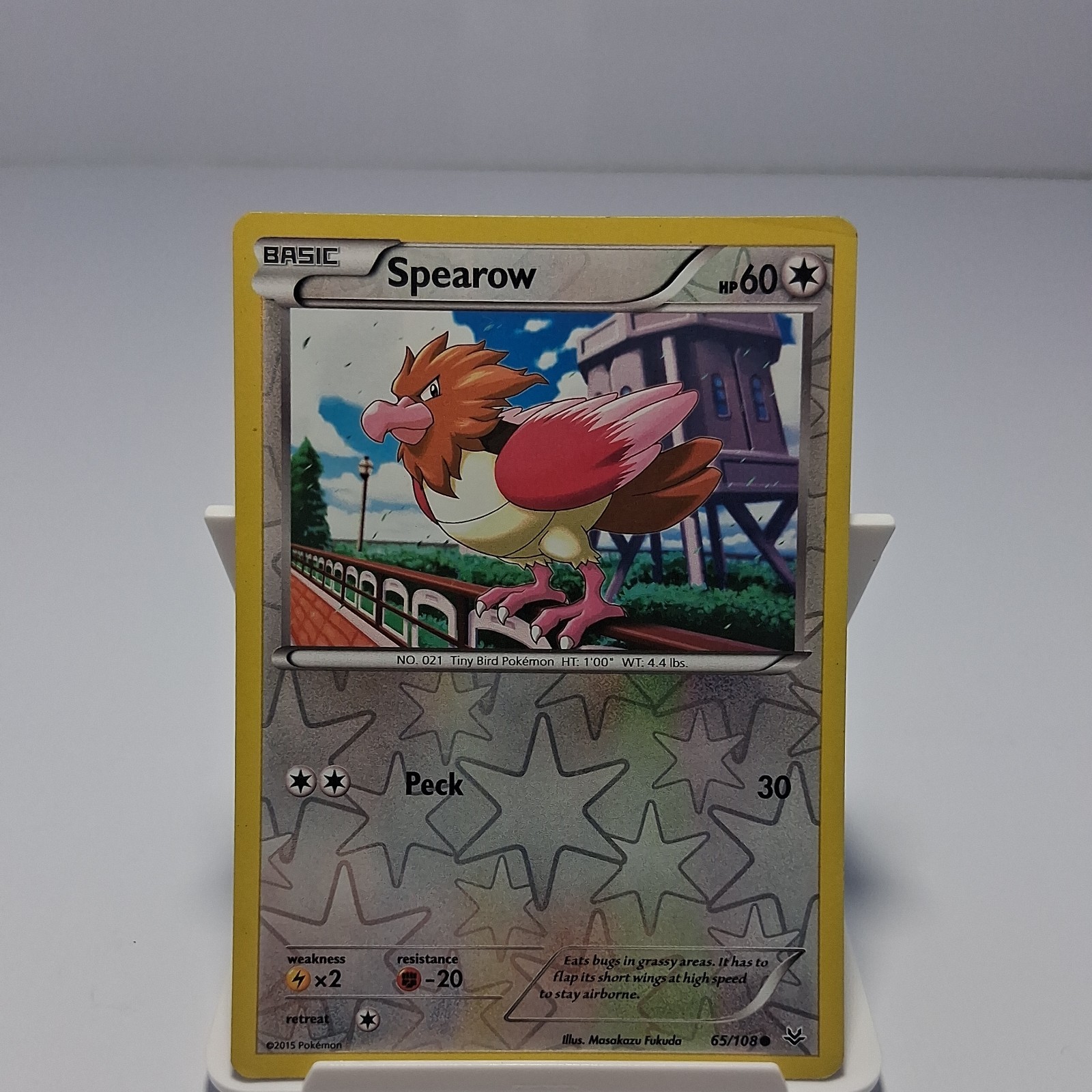 Spearow 65/108 Roaring Skies Reverse Holo