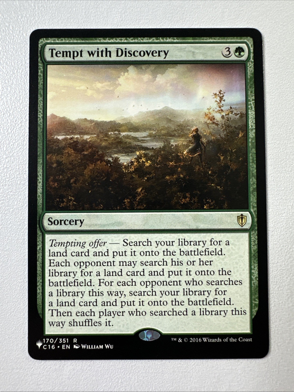 Tempt with Discovery The List Reprints Regular