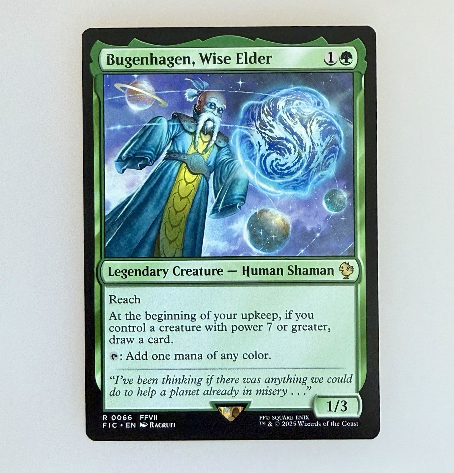 Magic the Gathering: Bugenhagen, Wise Elder Commander: Final Fantasy Regular NM