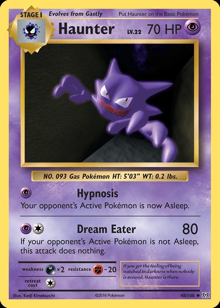Pokemon Haunter (48/113) Evolutions LP