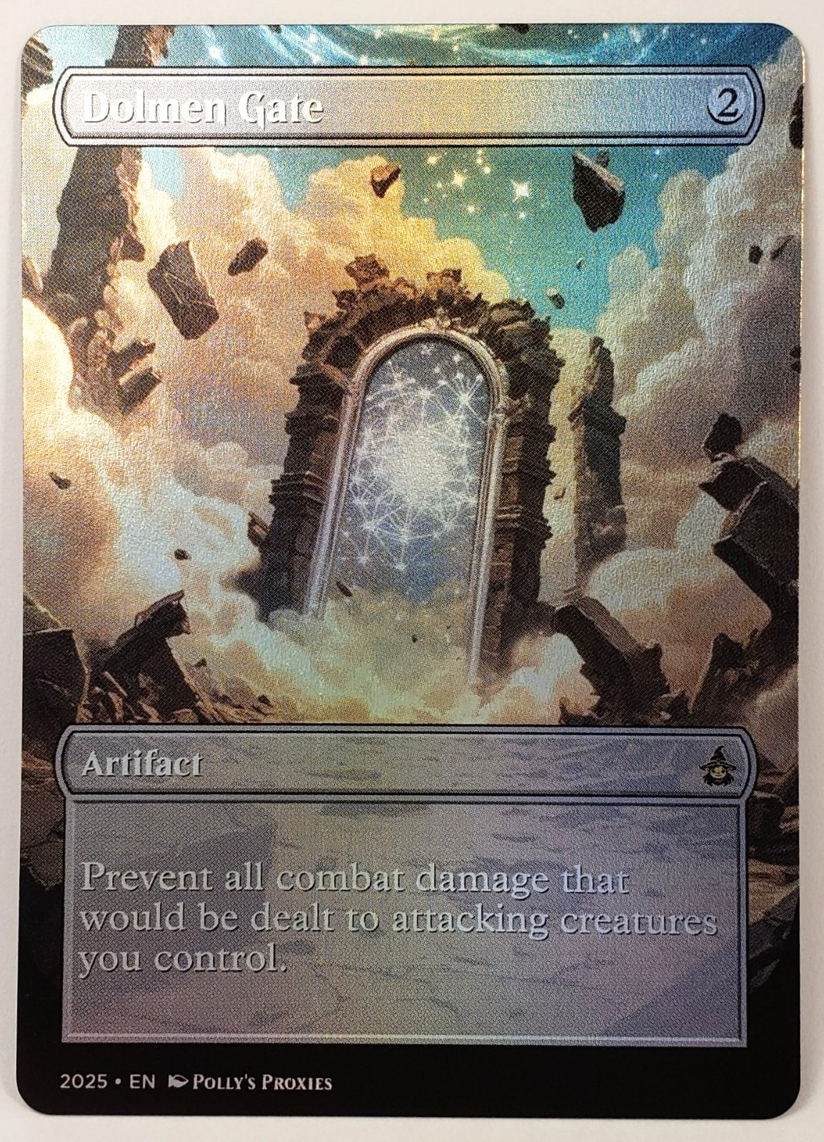 Dolmen Gate FOIL Proxy Playtest Card with Custom Fantasy Art