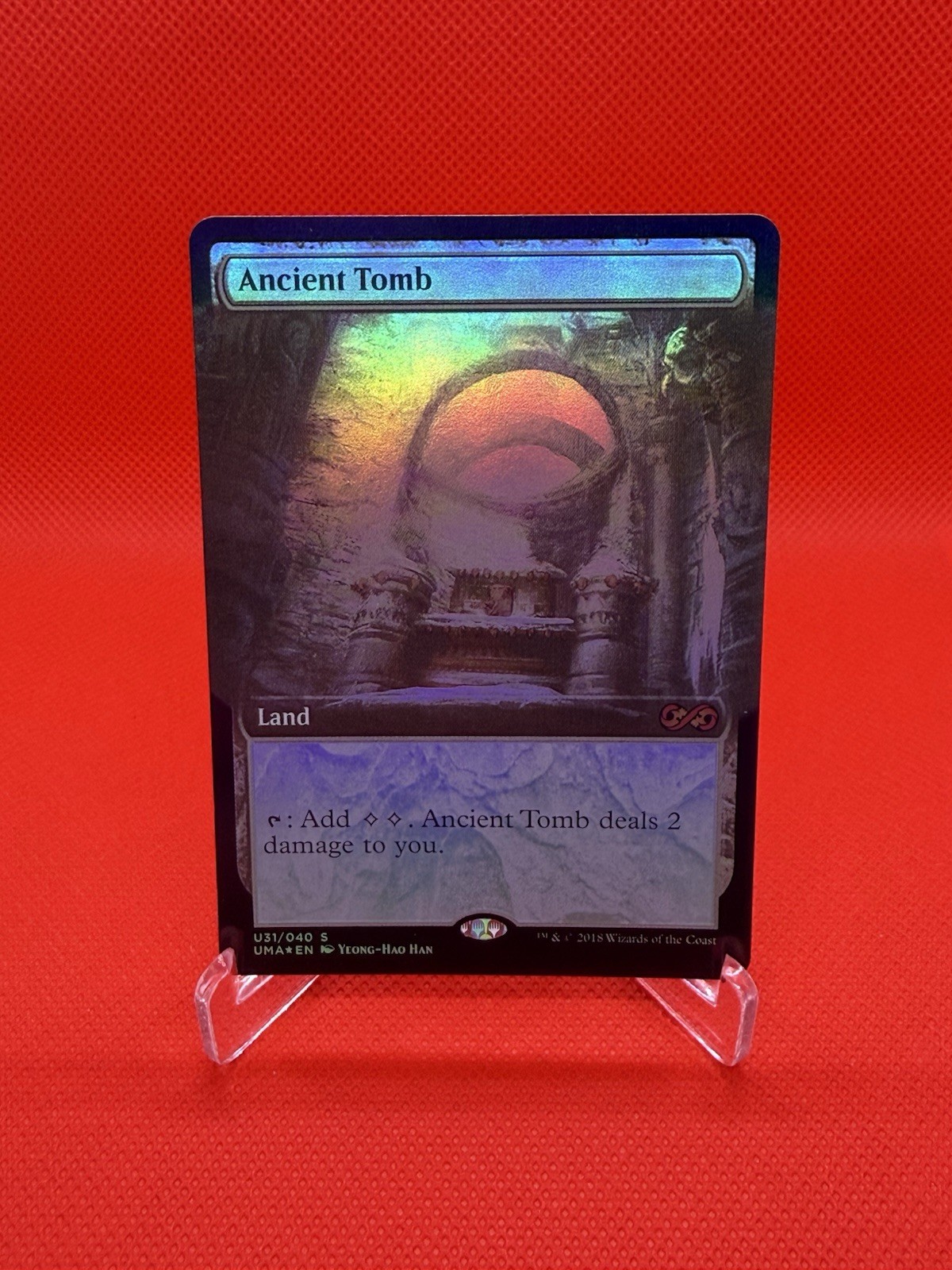 Ancient Tomb – Foil Handmade Playtesting Card!