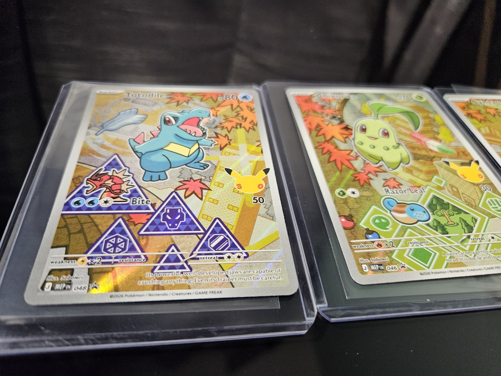 Pokémon First Partner Series 2 Johto Region Chikorita Cyndaquil Totodile