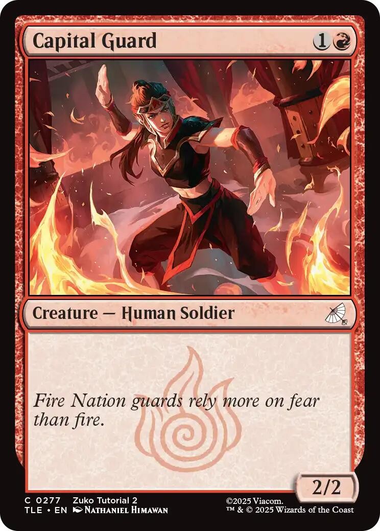 Capital Guard (0277) – 277 – NM – Avatar: The Last Airbender: Eternal-Legal