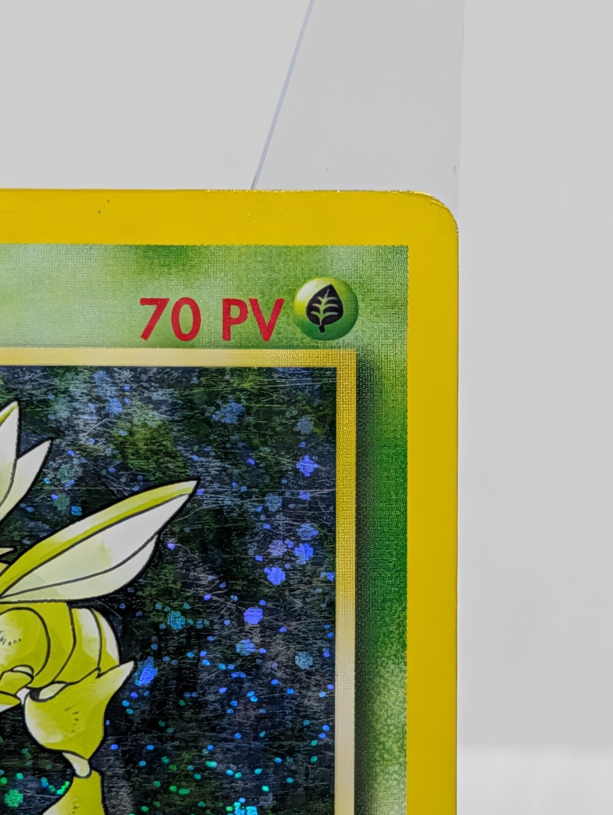 Pokémon TCG Scyther Jungle 10/64 Unlimited Holo Rare MP (Damaged) SWIRL 🌀