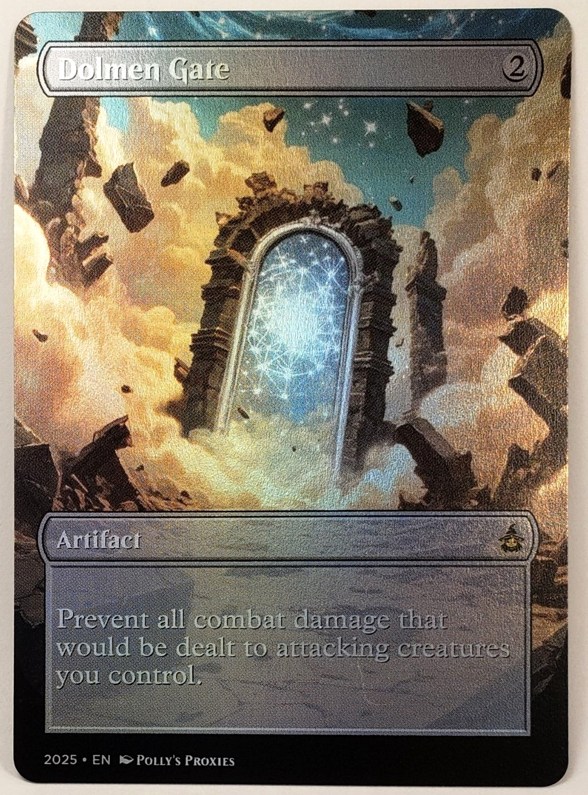 Dolmen Gate FOIL Proxy Playtest Card with Custom Fantasy Art