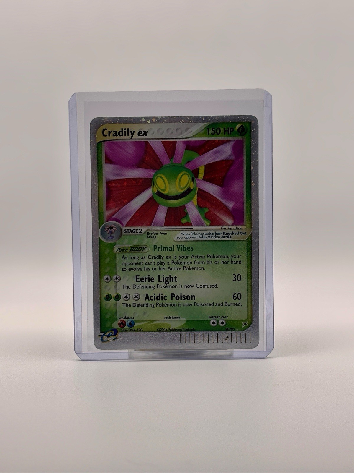 Pokémon TCG 2004 Cradily ex Ultra Rare Team Magma vs Team Aqua 90/95 – HP