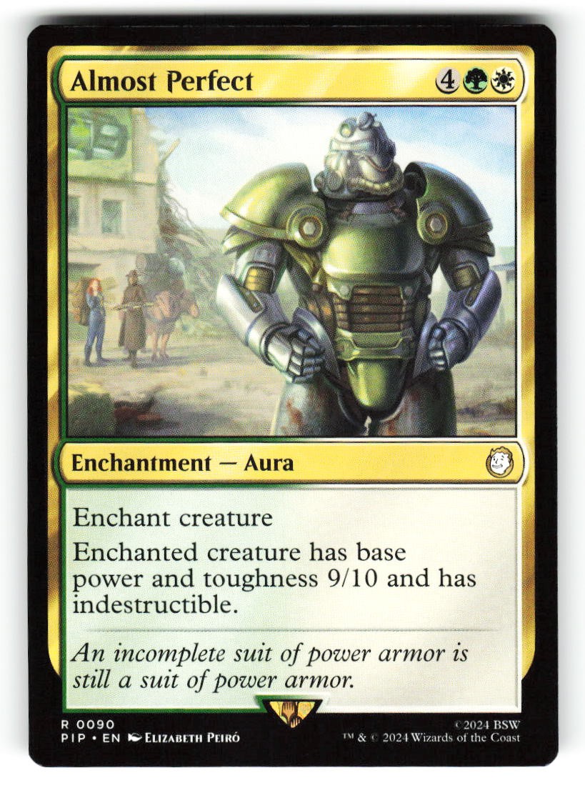 Almost Perfect #90 (NM) (Non-Foil) (R) (PIP) Magic MTG