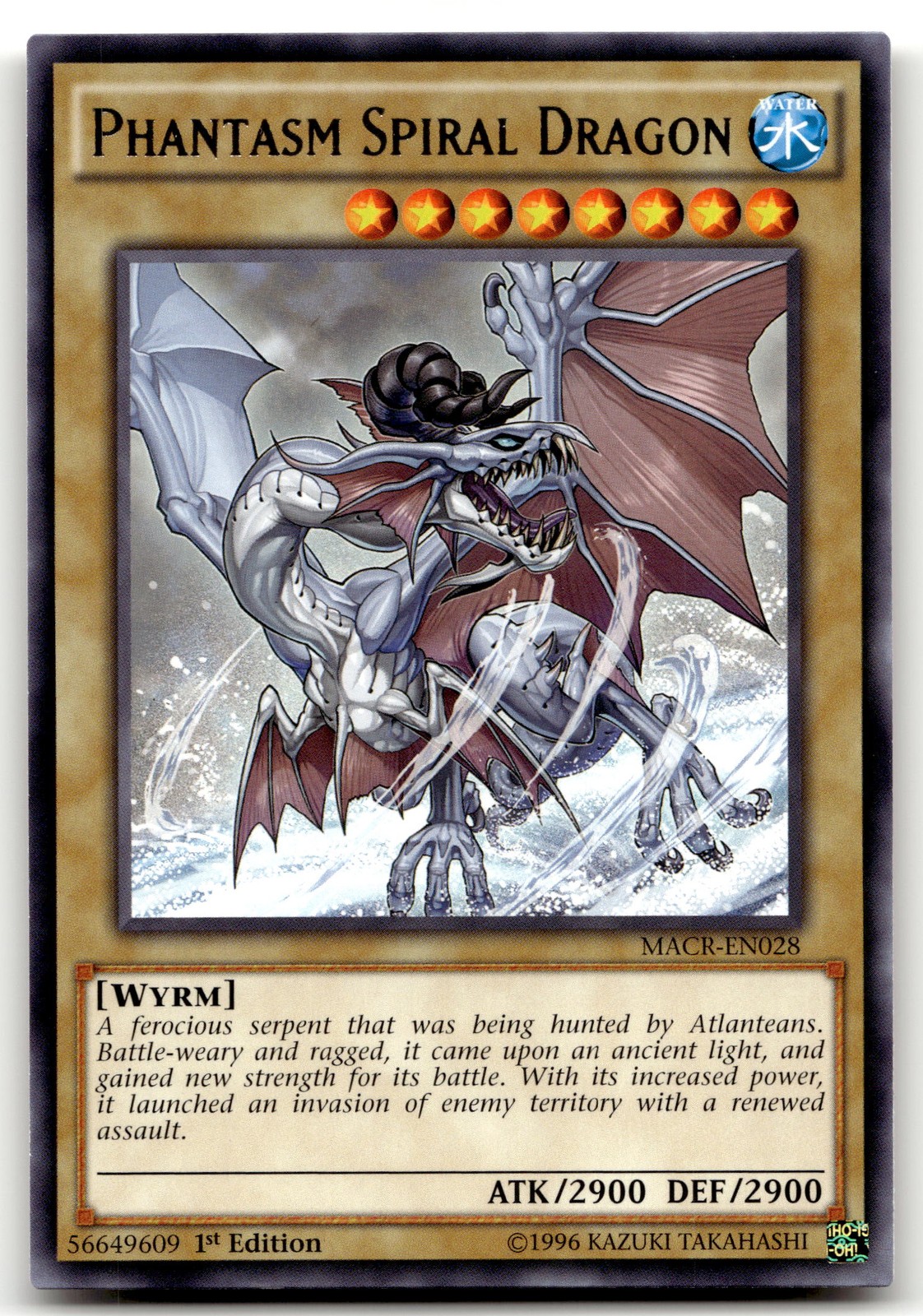 Phantasm Spiral Dragon MACR-EN028 | Rare 1st Edition | NM | Yugioh