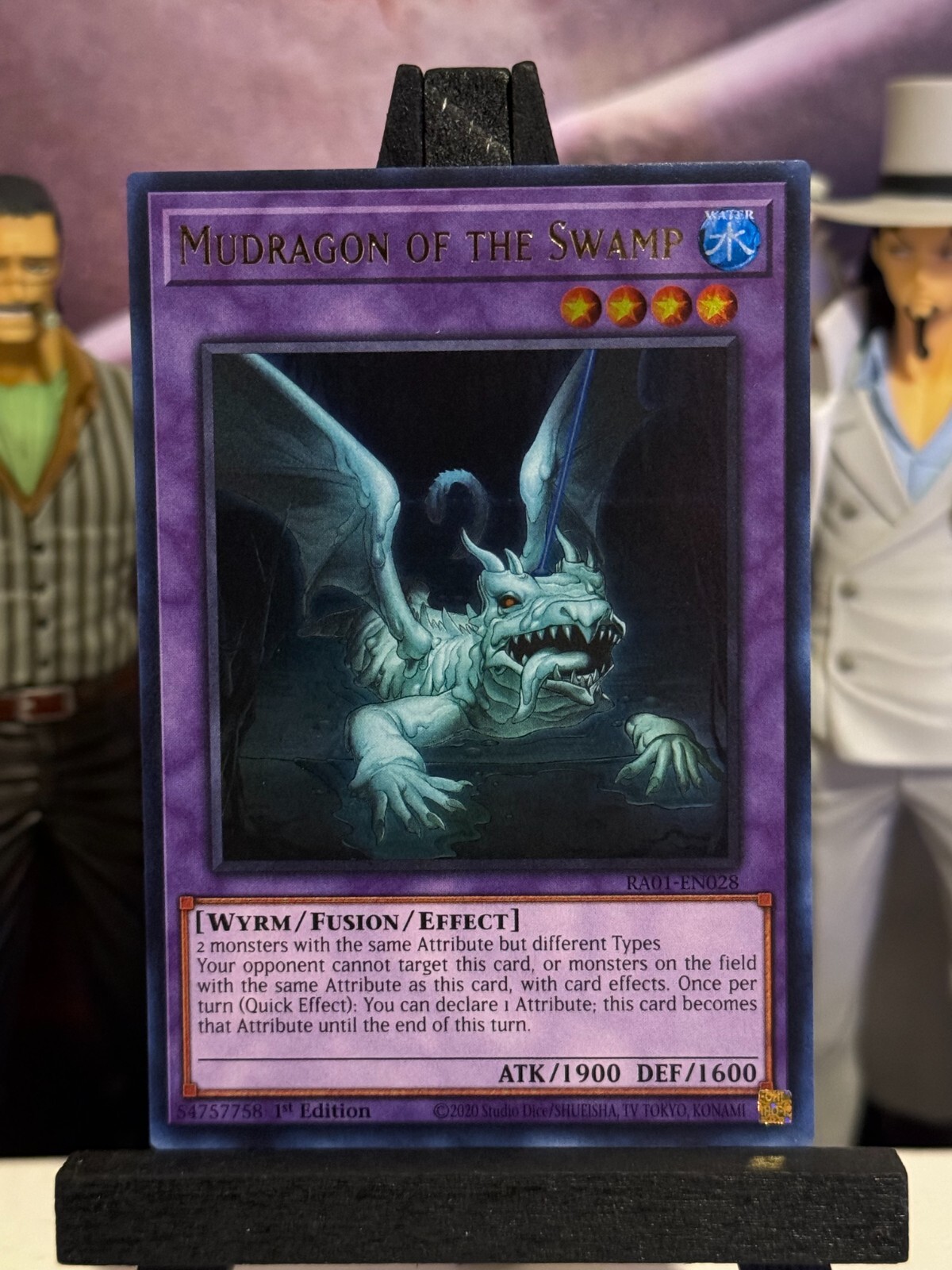 Yu-Gi-Oh! TCG Mudragon of the Swamp RA01-EN028 25th ARC 1st Edition Ultra Rare!