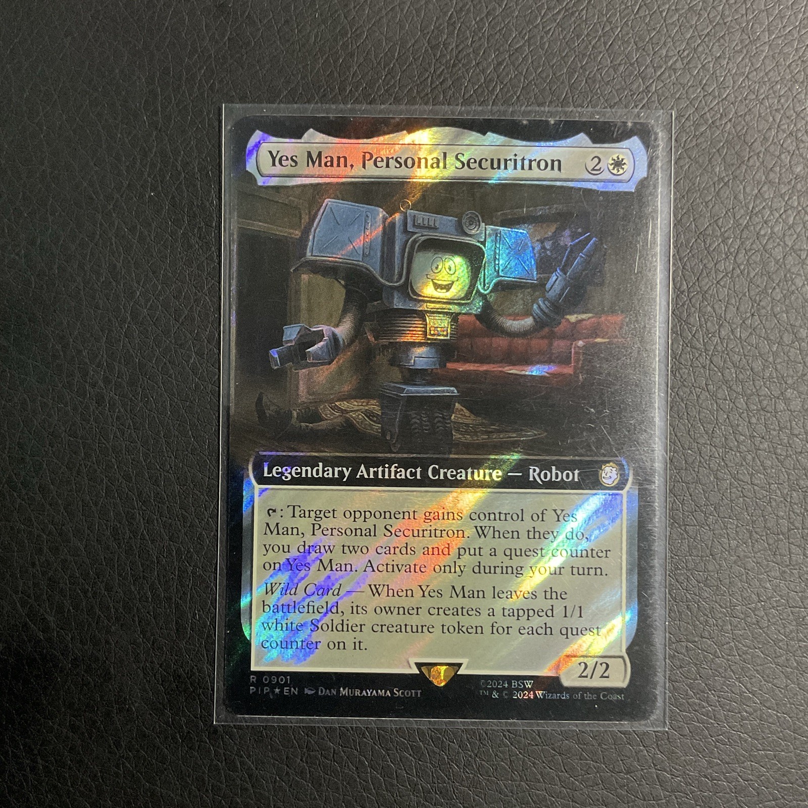 Wizards of the Coast Yes Man, Personal Securitron Rare Surge Foil 0901 EN