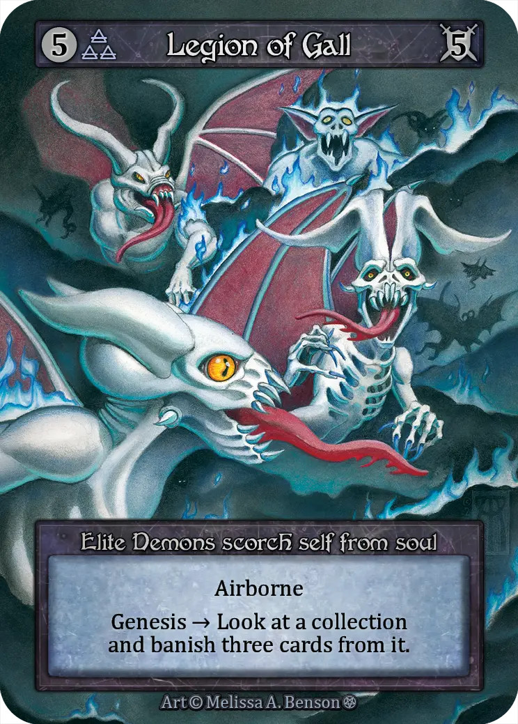 Sorcery Contested Realm – Gothic – Elite Foil – Legion of Gall