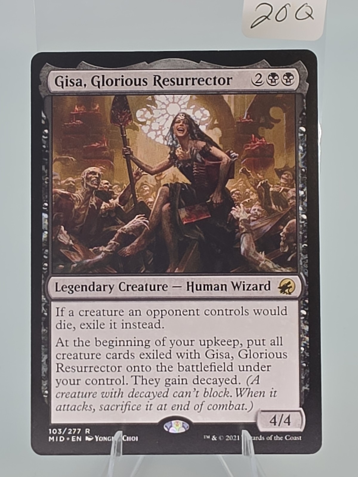 Gisa, Glorious Resurrector #103 Innistrad: Midnight Hunt Mtg Regular NM