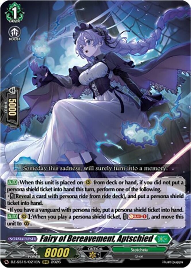 x1 Fairy of Bereavement, Aptschied – DZ-SS15/021EN – RRR CFV M/NM