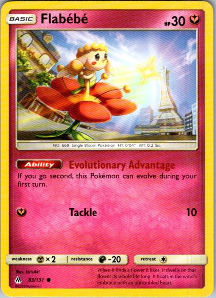 Pokemon SM – Forbidden Light Flabebe (83) 83/131 NM