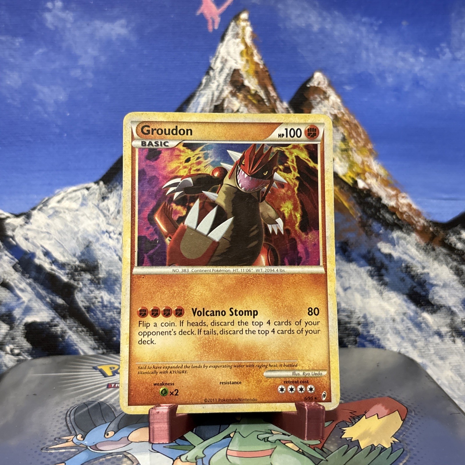 Groudon – 6/95 Pokemon Call of Legends – Holo HP