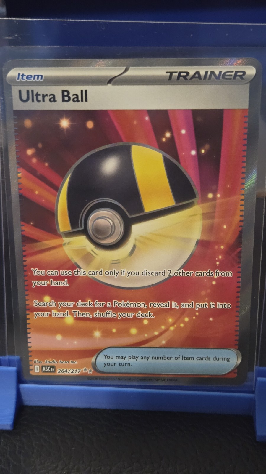 Ultra Ball 264/217 Me: Ascended Heroes Holo