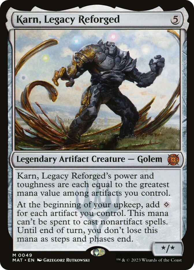 MTG Karn, Legacy Reforged – March of the Machine: The Aftermath #049