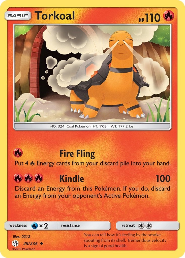 Torkoal – SM – Cosmic Eclipse – [SM12 – 29/236]