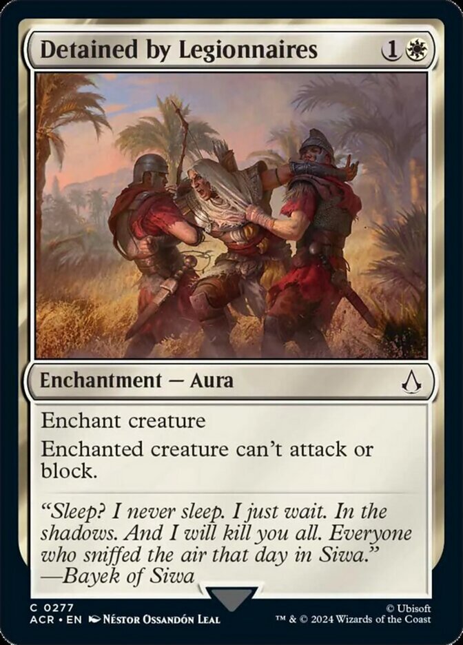 MTG Assassin’s Creed C Detained by Legionnaires #0277