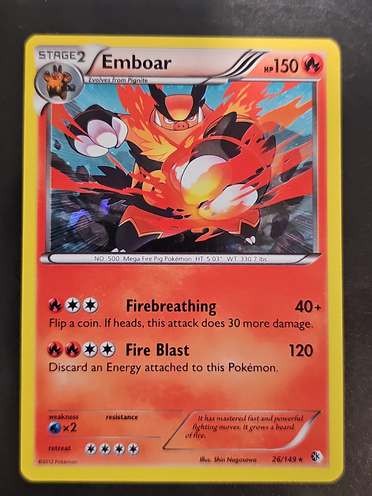 Emboar 26/149 Boundaries Crossed Holo