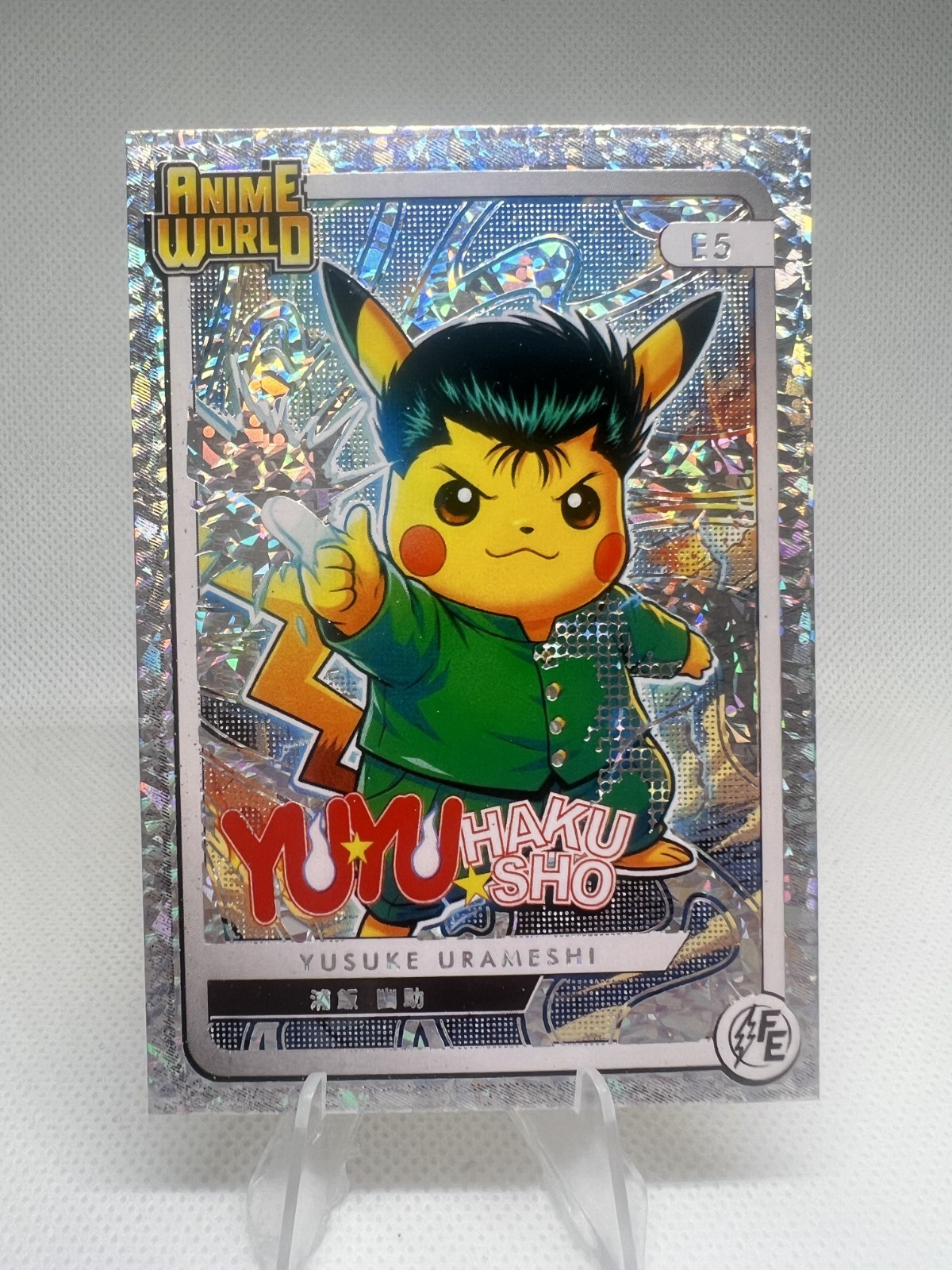 Yusuke Urameshi (Yuyu Haku Sho) #E5 – Silver Holo – Pikachu Cosplay Anime World
