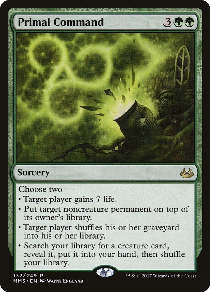 NM – Primal Command [MM3 – 132] Modern Masters 2017