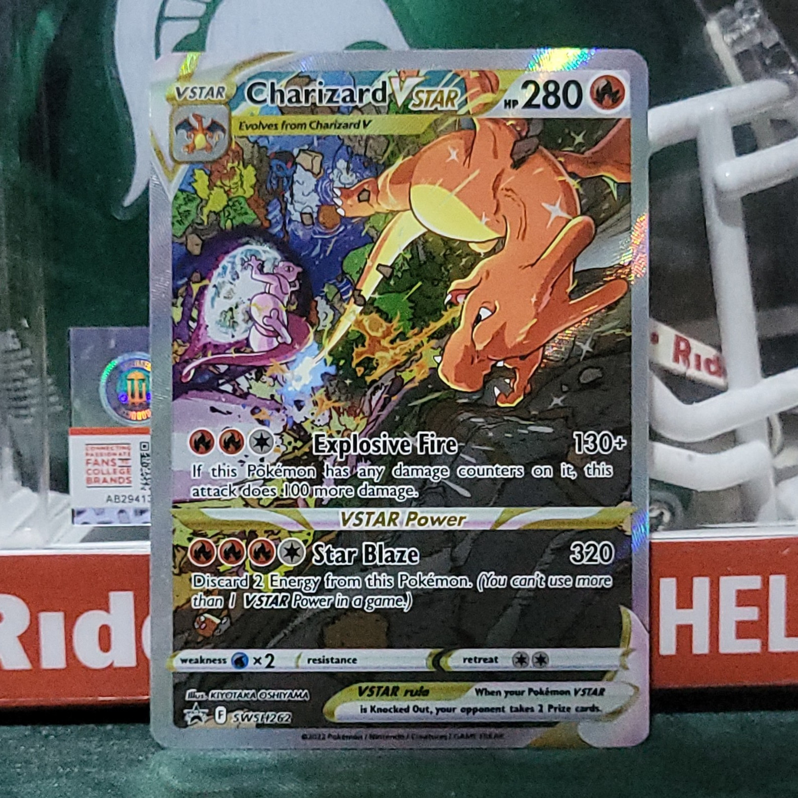 Pokemon TCG Charizard VSTAR SWSH262 Sword & Shield Promo Holo English