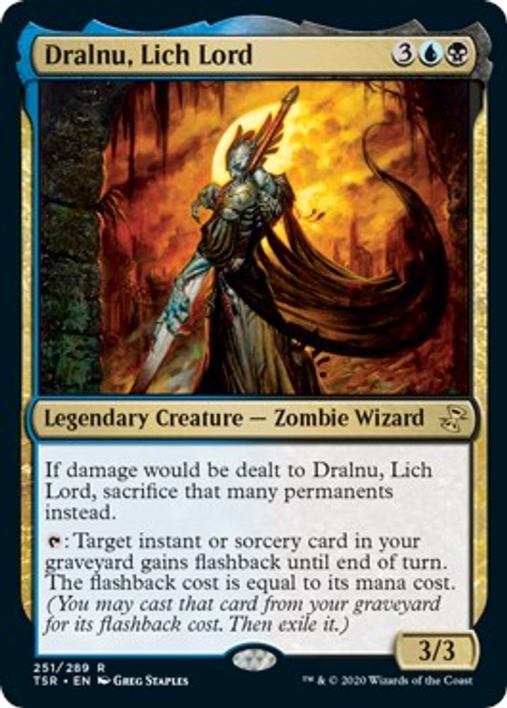 Dralnu, Lich Lord Time Spiral: Remastered NM251