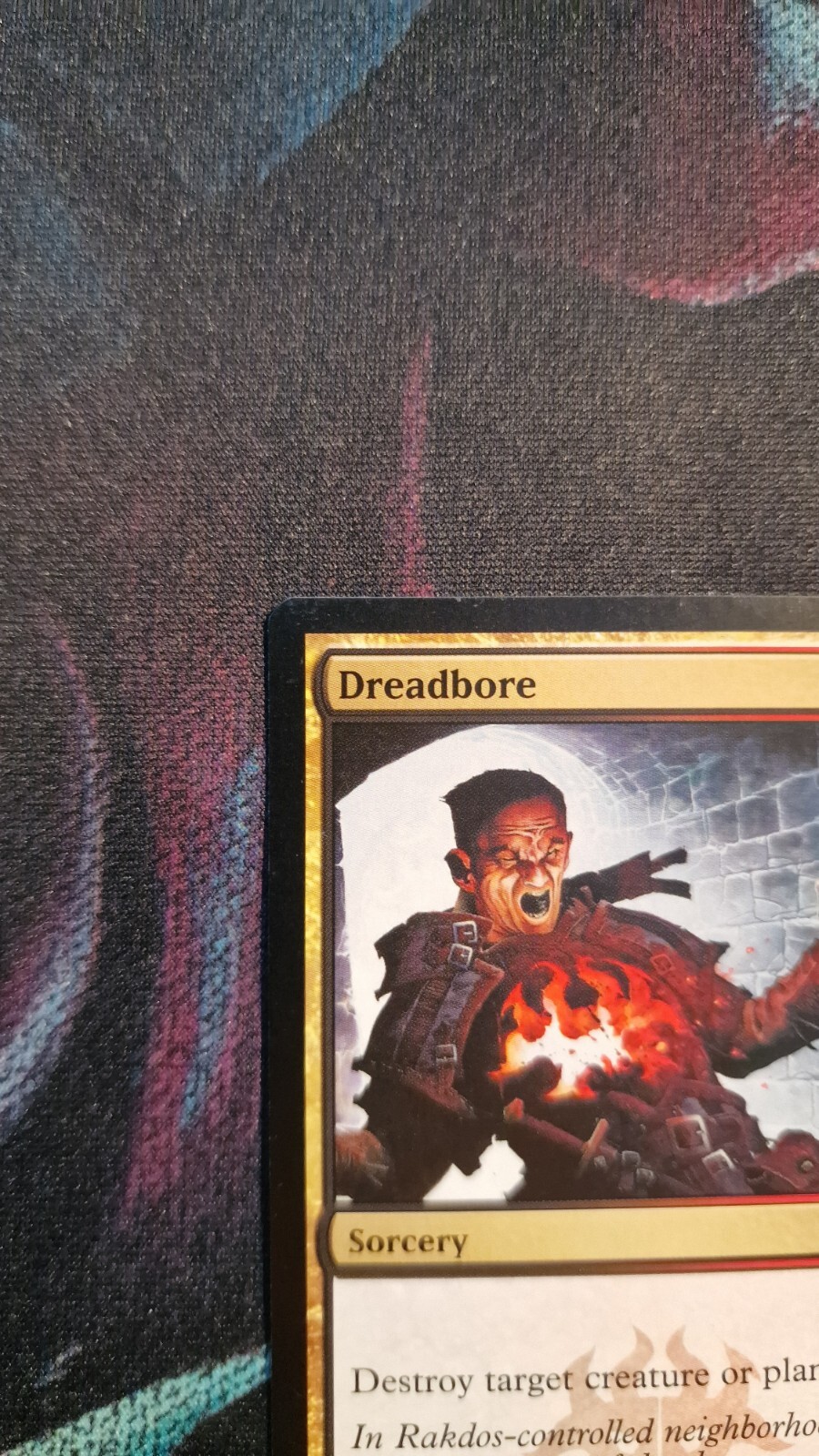 MTG Dreadbore – Return To Ravnica – Rare Multicoloured Card