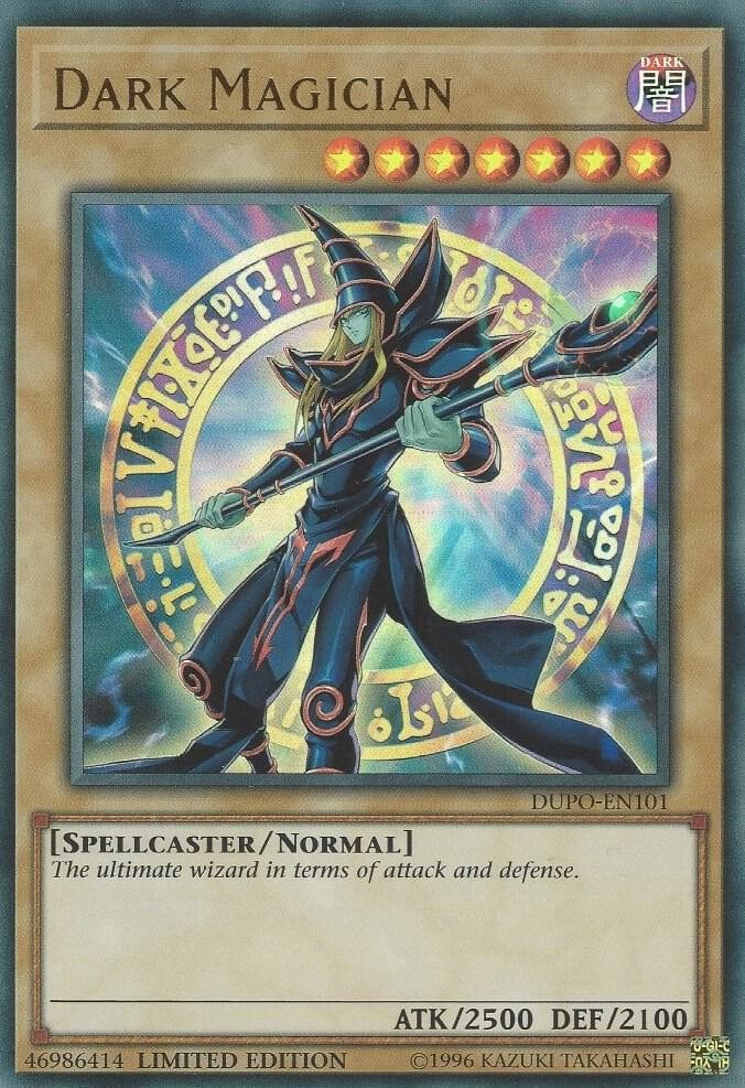 Yugioh Dark Magician Limited Ultra Rare DUPO-EN101 NM