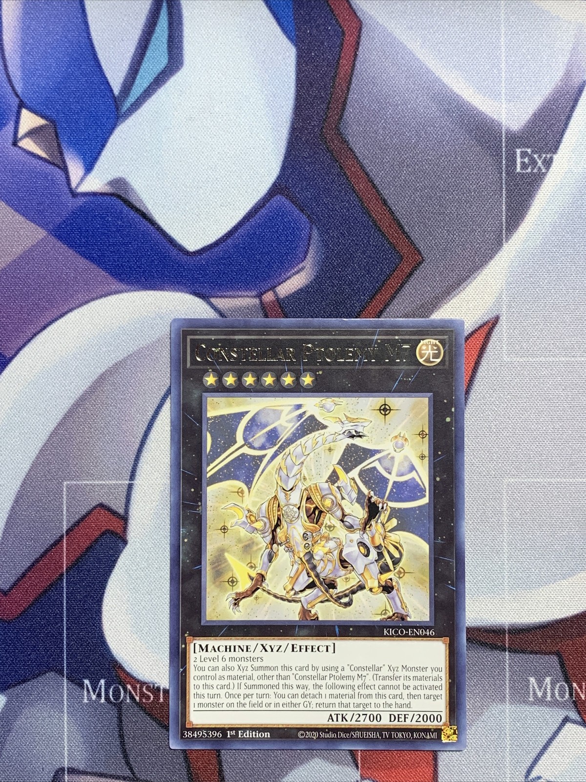 Constellar Ptolemy M7 KICO-EN046 Yu-Gi-Oh! Card Light Play 1st Edition