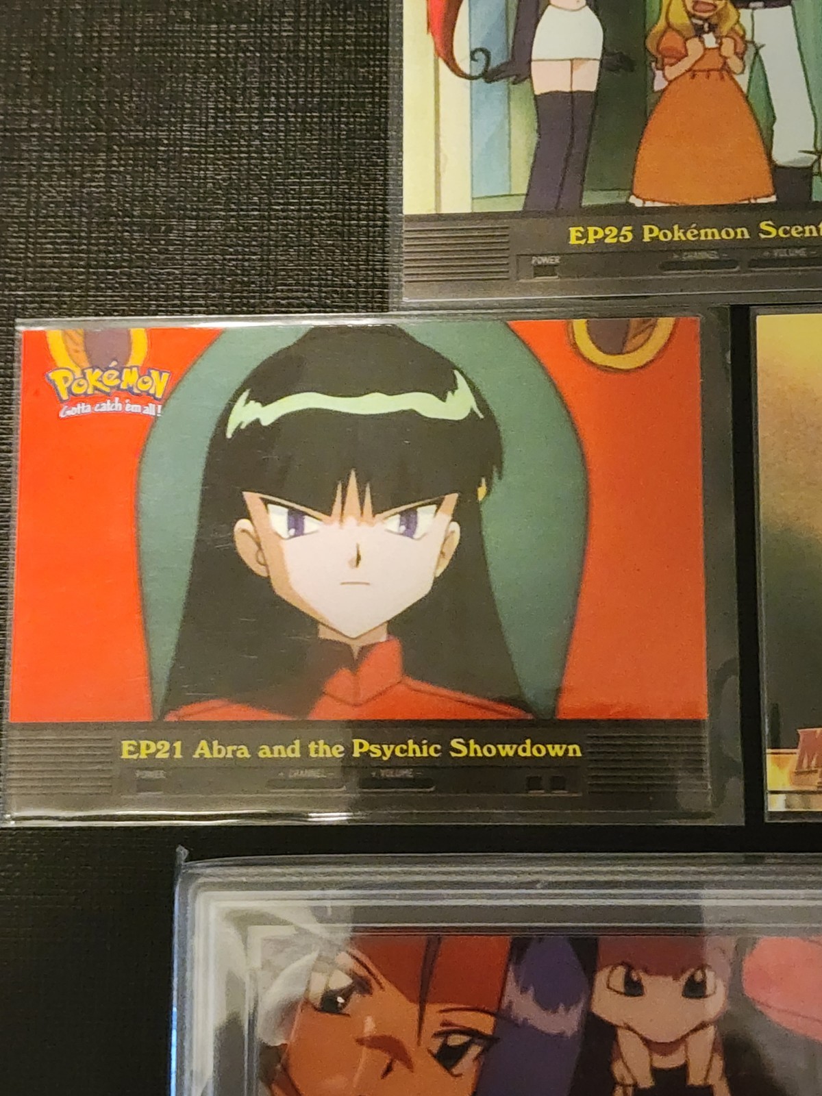 1999 Topps Pokemon Movie Edition Blue 1st Series Print Psa 8 + Gengar The TOWER