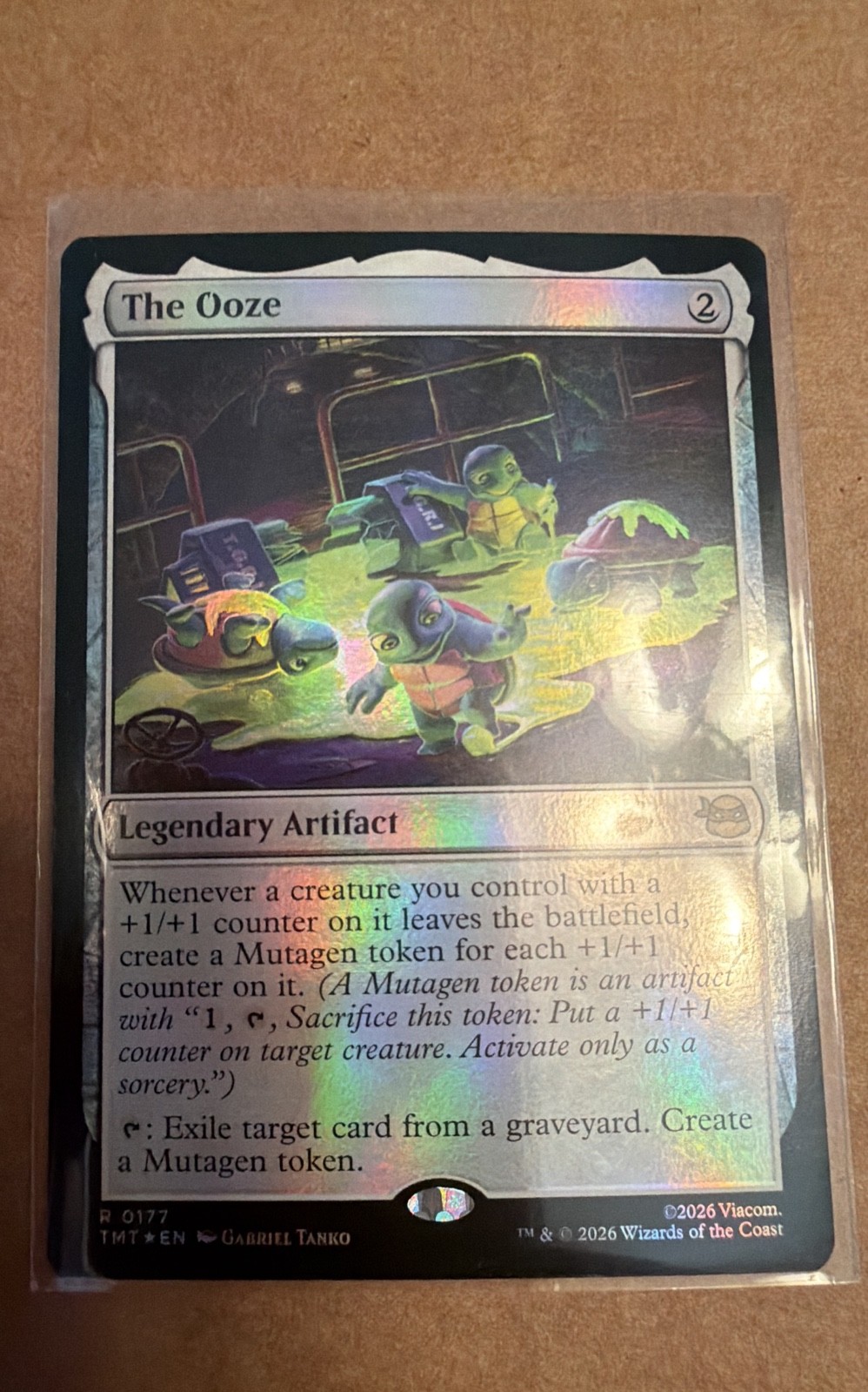 The Ooze Teenage Mutant Ninja Turtles Foil M1A