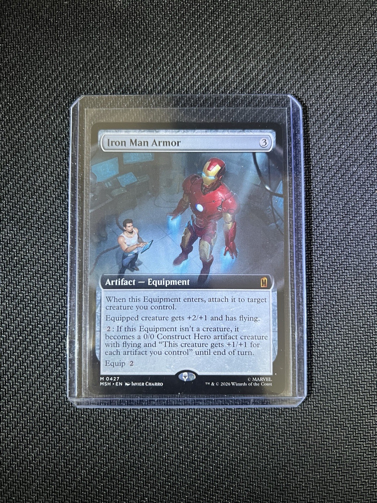 Iron Man Armor (Extended Art) – Marvel Super Heroes MTG Regular