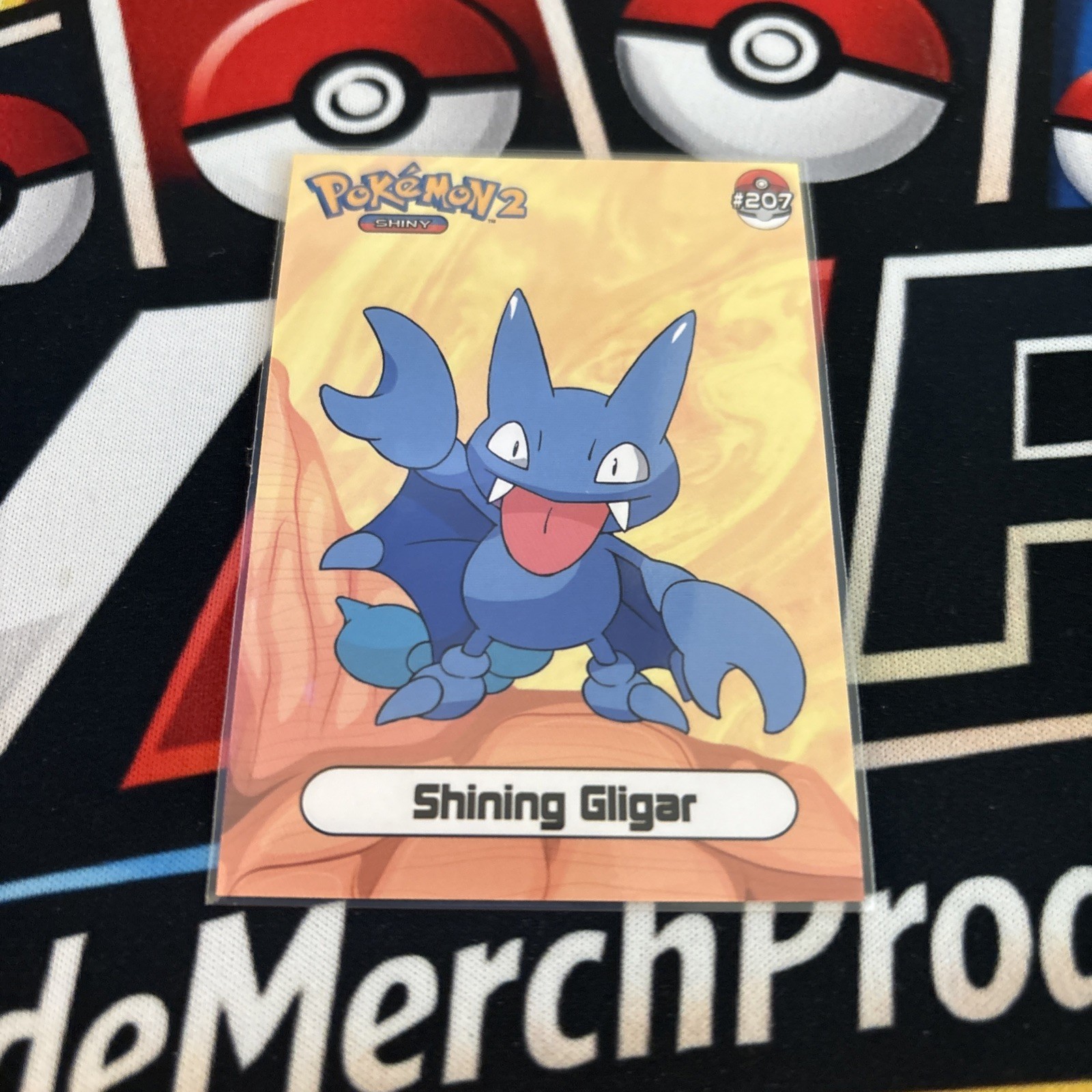 Rare Full Art 2024 SHINY Gligar POKEMON Card Johto Low Pop ⭐️👌
